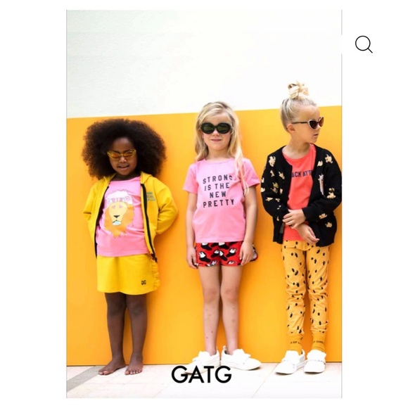 Snack Attack Kids Tee Vibrant Red orange by boutique brand Gardner and the Gang - Picture 3 of 5